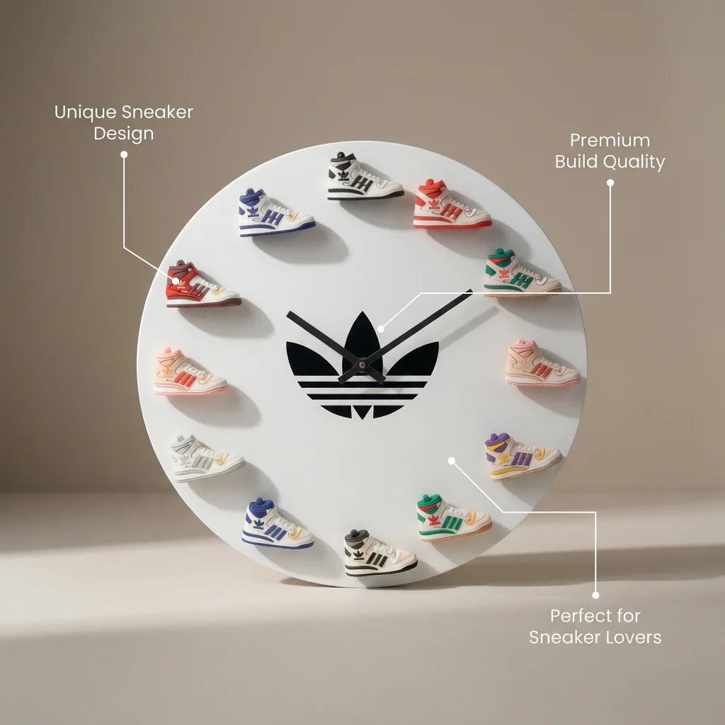 Sneakerhead Edition Wall Clock - Image 2