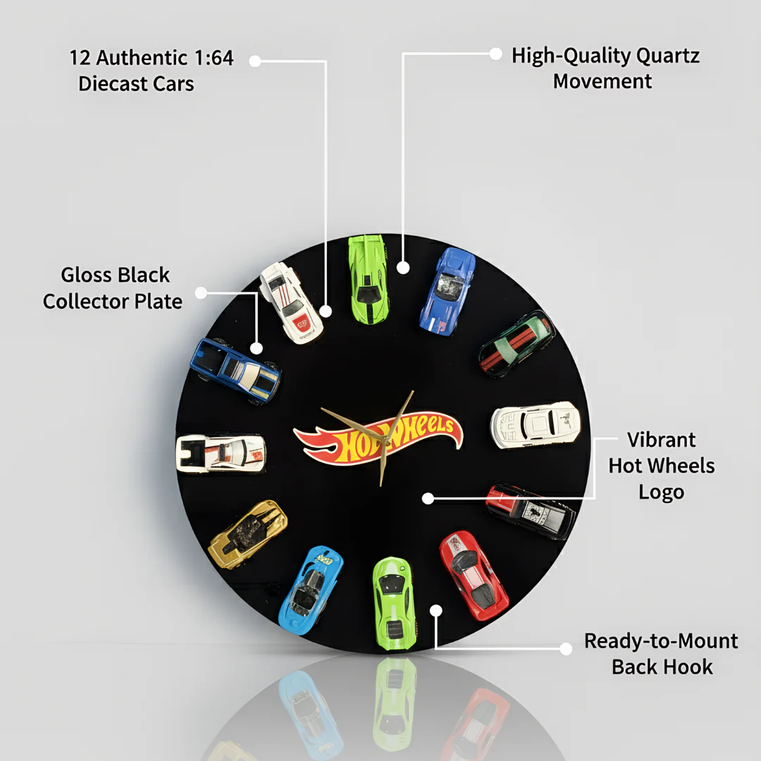 Premium Acrylic Diecast Clock - Image 4